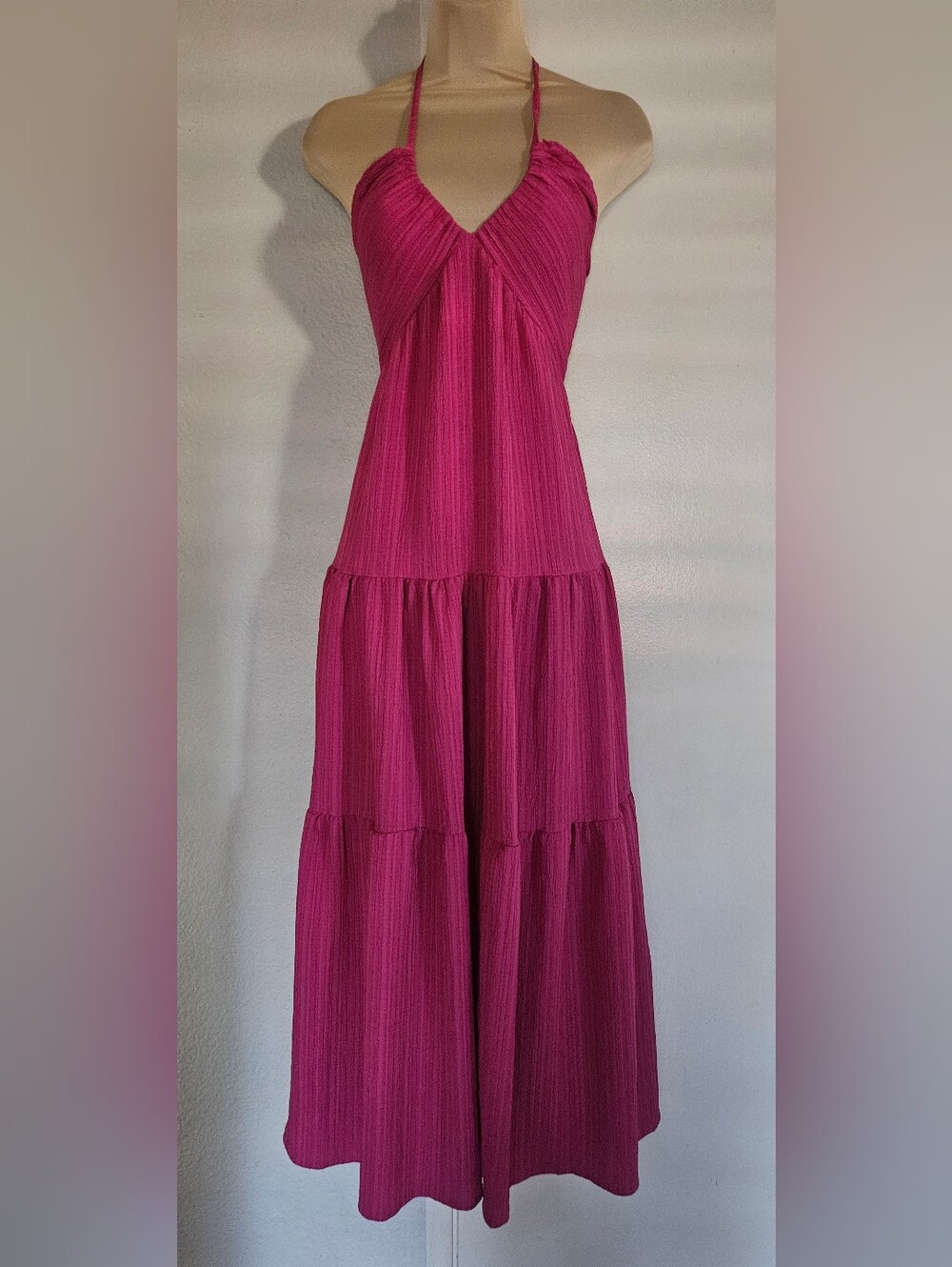 NWOT Fusia Maxi Dress